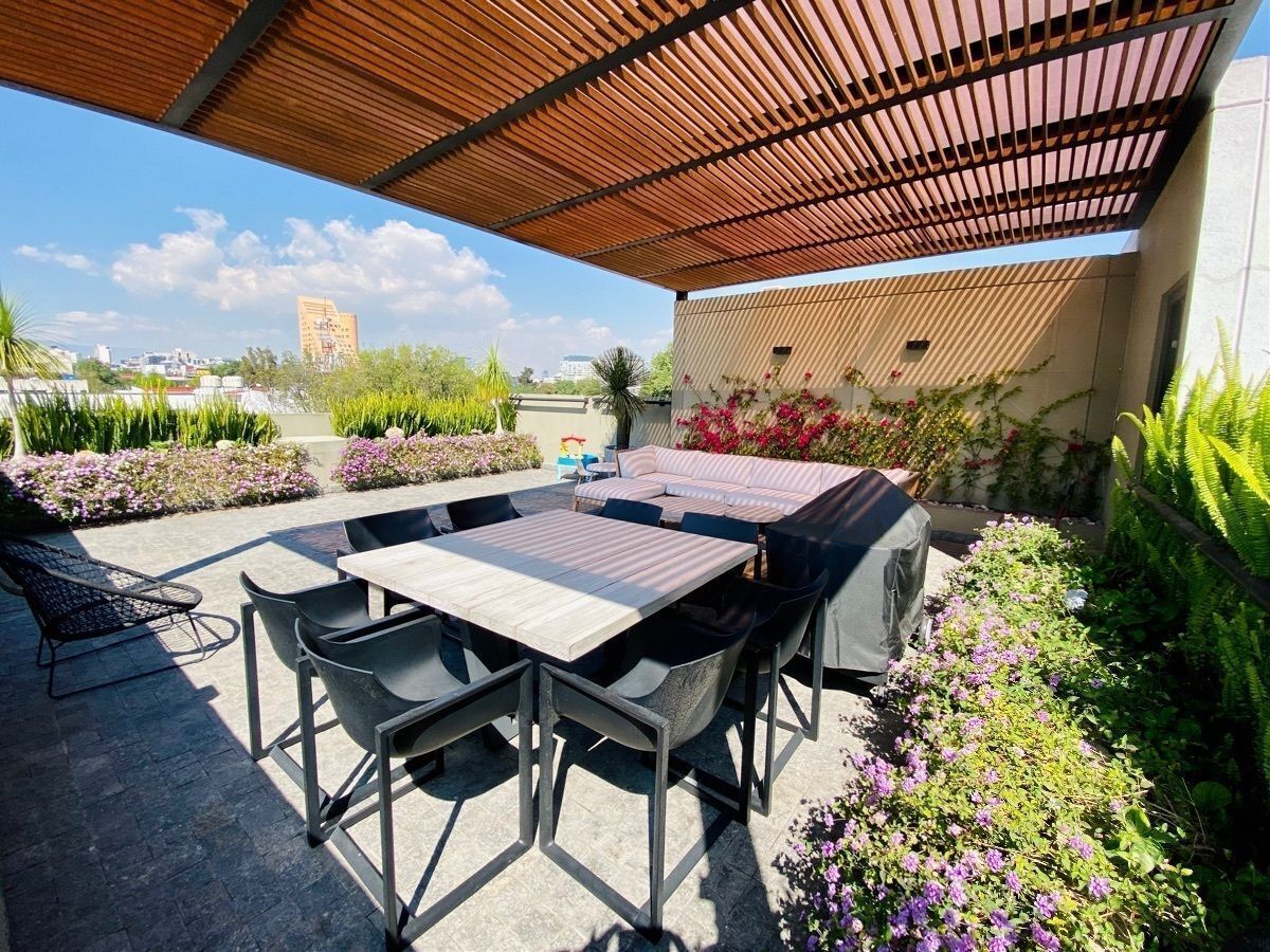 PENTHOUSE AMUEBLADO EN RENTA POLANCO MUSSET, foto 1 de 30