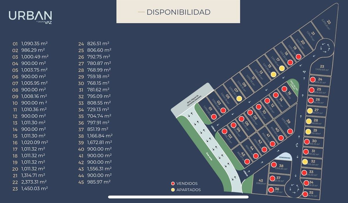 LOTES INDUSTRIALES EN VENTA EN URBAN LIFE PARK – LEÓN, GUANAJUATO, photo 1 of 7