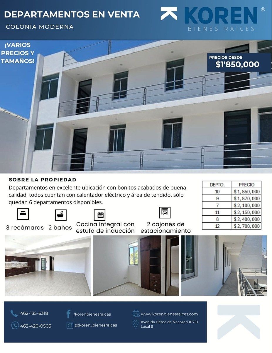 Venta de departamento de CONTADO en la mejor zona de Irapuato., foto 1 de 10