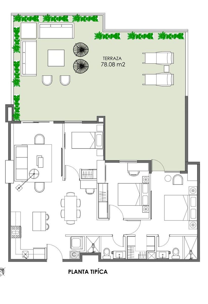 Apartamento en Zona 11, Guatemala, foto 5 de 8