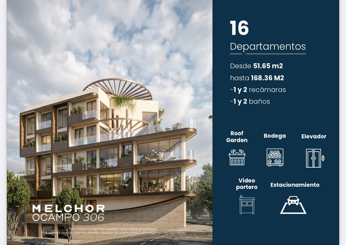 Apartamento em Cuauhtémoc, Cuauhtémoc, foto 12 de 34