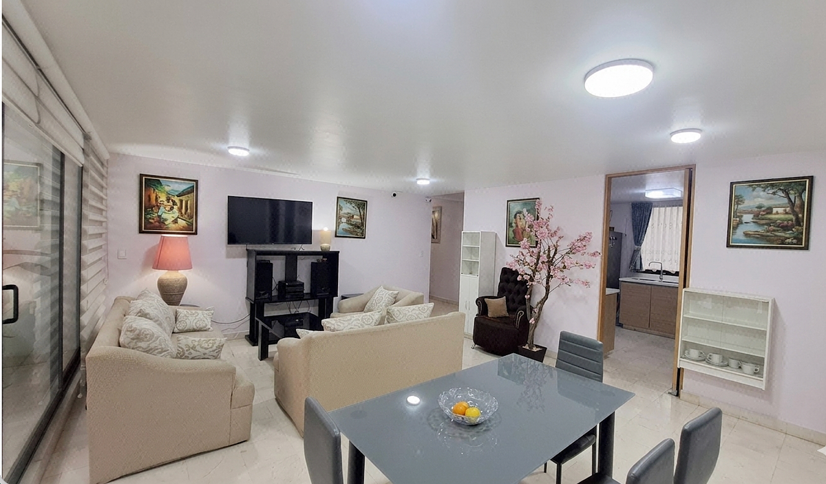 Departamento en renta en uxmal narvarte poniente de 122 m2