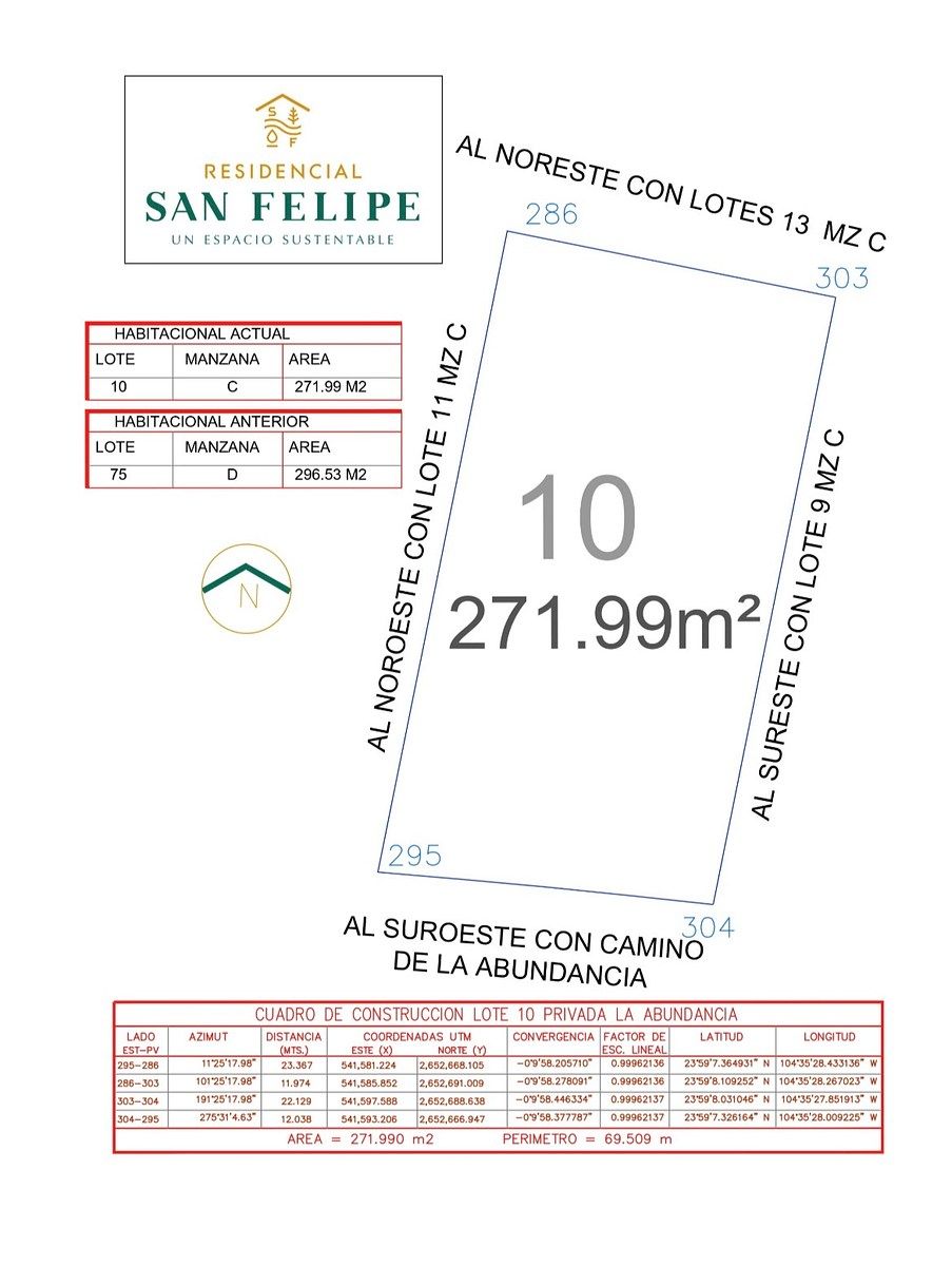 Lote em Residencial San Felipe, Durango, foto 3 de 6