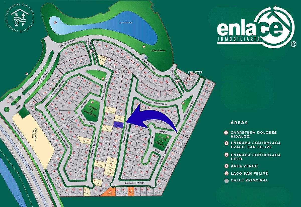 Lote em Residencial San Felipe, Durango, foto 6 de 6