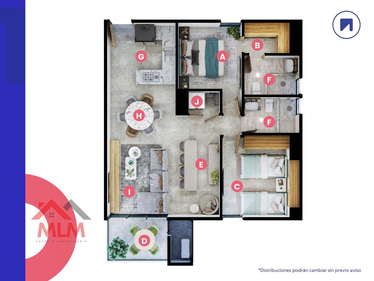 Apartment in Las Cumbres 3 Sector, Monterrey, photo 6 of 19