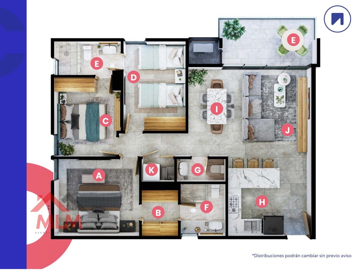 Apartment in Las Cumbres 3 Sector, Monterrey, photo 9 of 19