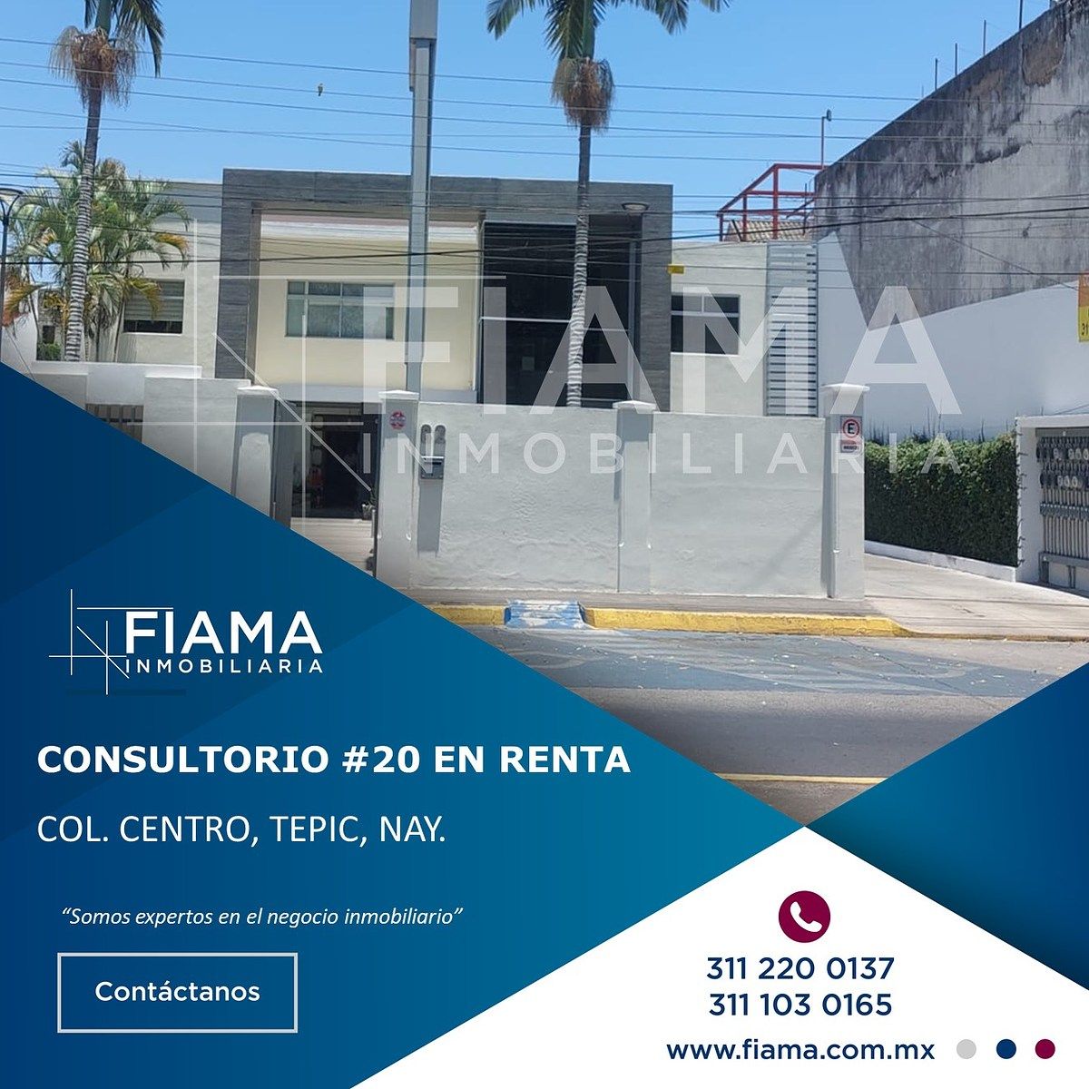 CONSULTORIO MÉDICO #20 EN RENTA EN COL. CENTRO, TEPIC, NAYARIT. (F), foto 1 de 17