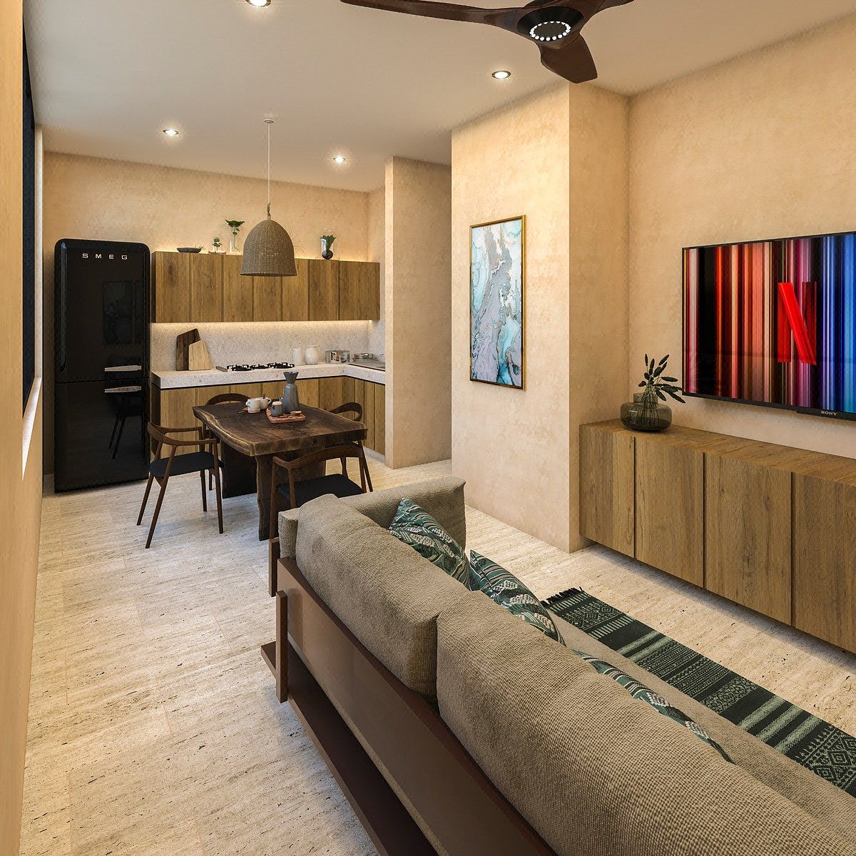 Departamento en Venta en Aquince. 2 Recámaras en Dzityá, Mérida