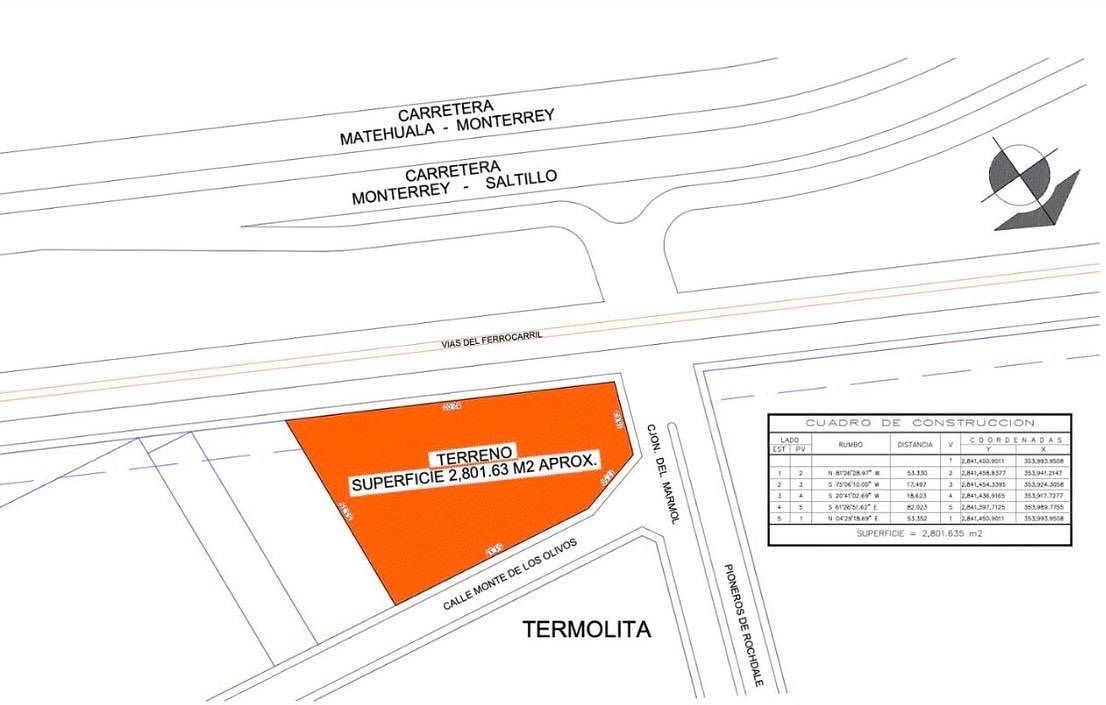 Industrial land on Mty-Saltillo highway, photo 1 of 5