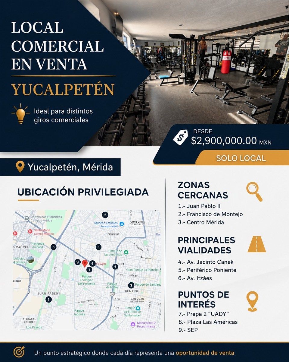 Local em Yucalpeten, Mérida, foto 10 de 10