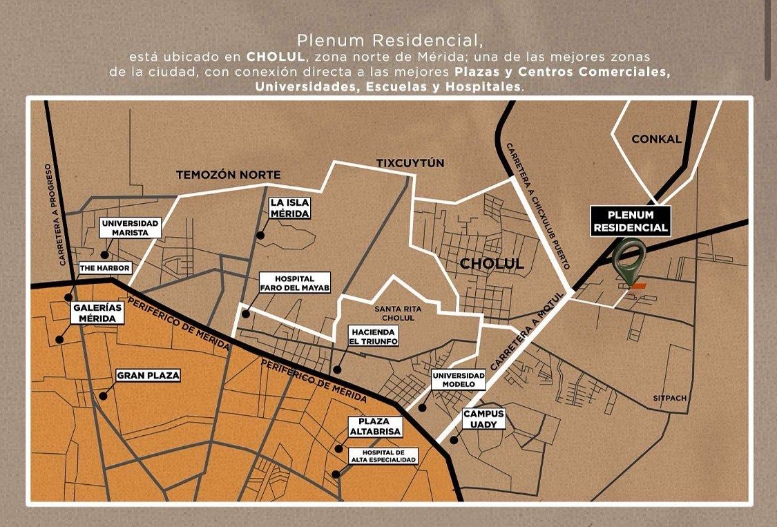 Terreno en Cholul, Mérida, foto 3 de 3