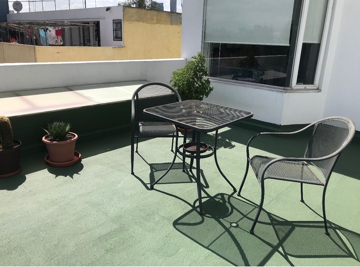 RENTA departamento PH con terraza colonia Roma, foto 1 de 14
