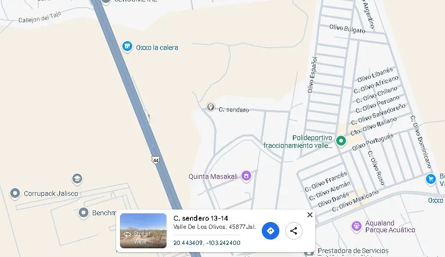 Terreno en Valle de los Olivos, Ixtlahuacán de los Membrillos, foto 3 de 4