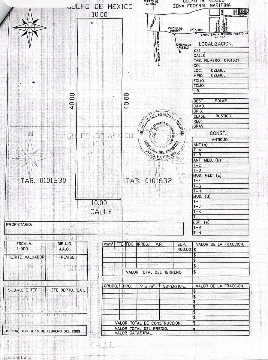 LAND FOR SALE FACING THE SEA, photo 1 of 1