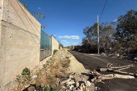 TERRENO EN SAN JUAN BAUTISTA PONIENTE DE MERIDA IDEAL PARA DESARROLLAR
