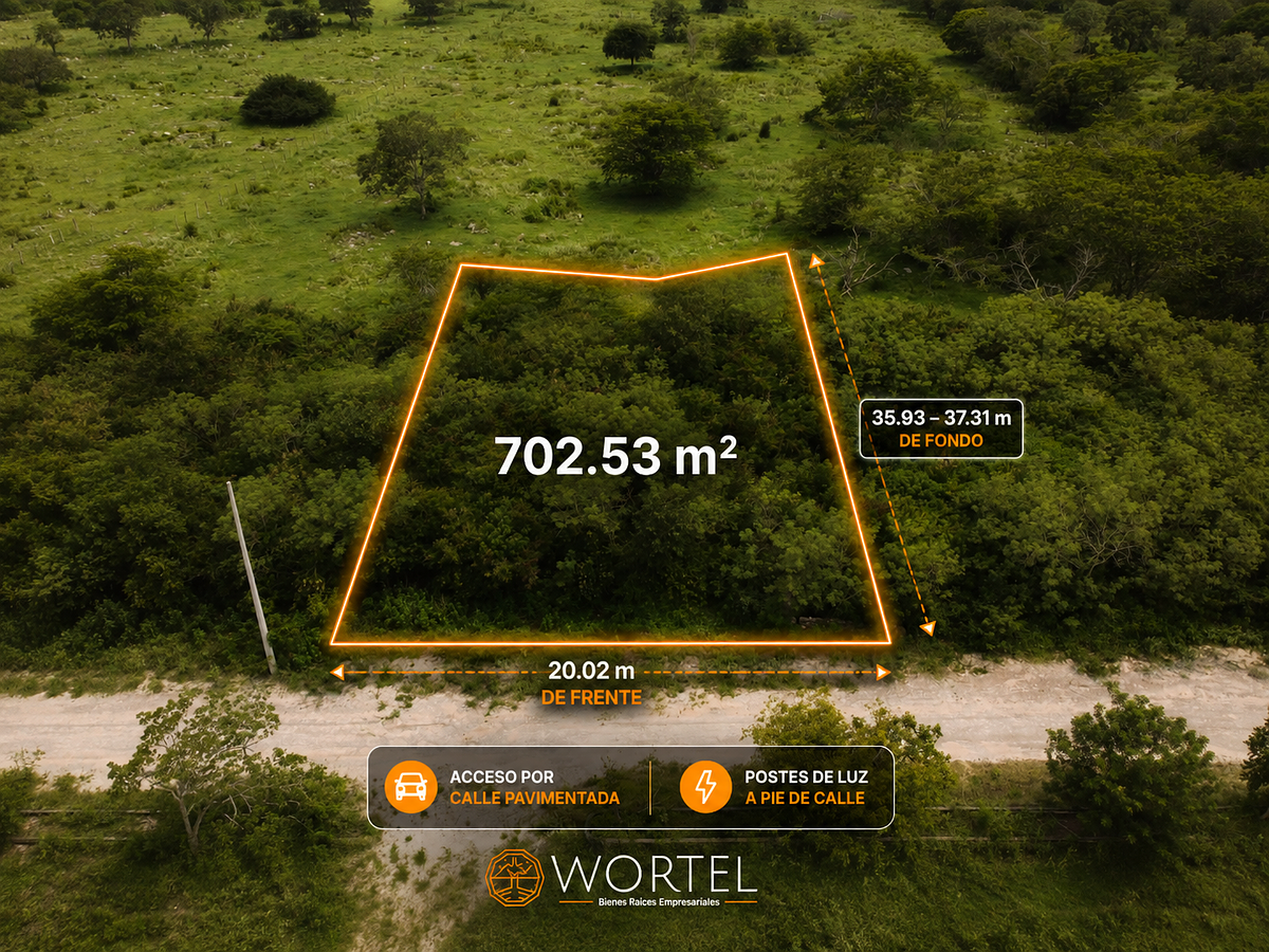 Venta de Terreno Mocochá, Yucatán | 702 m2, foto 1 de 13