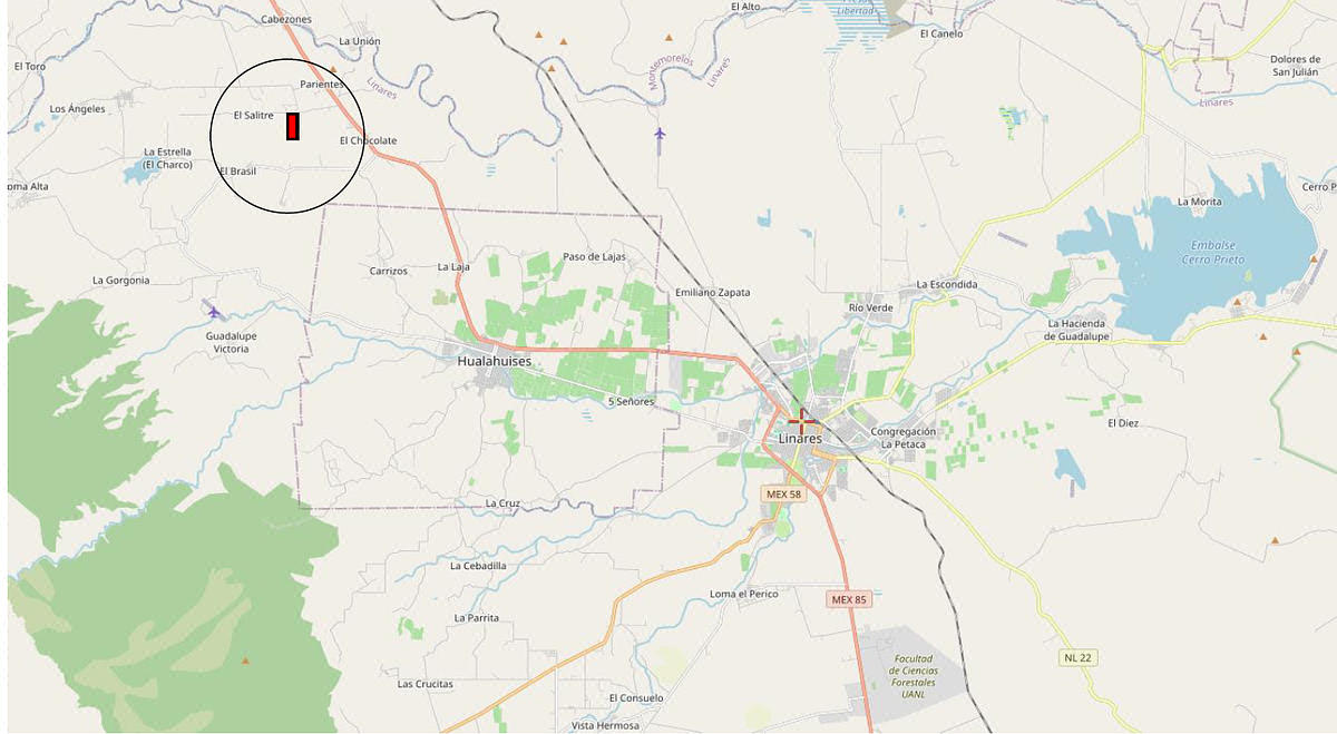 Lote em Los Nogales, Linares, foto 8 de 21