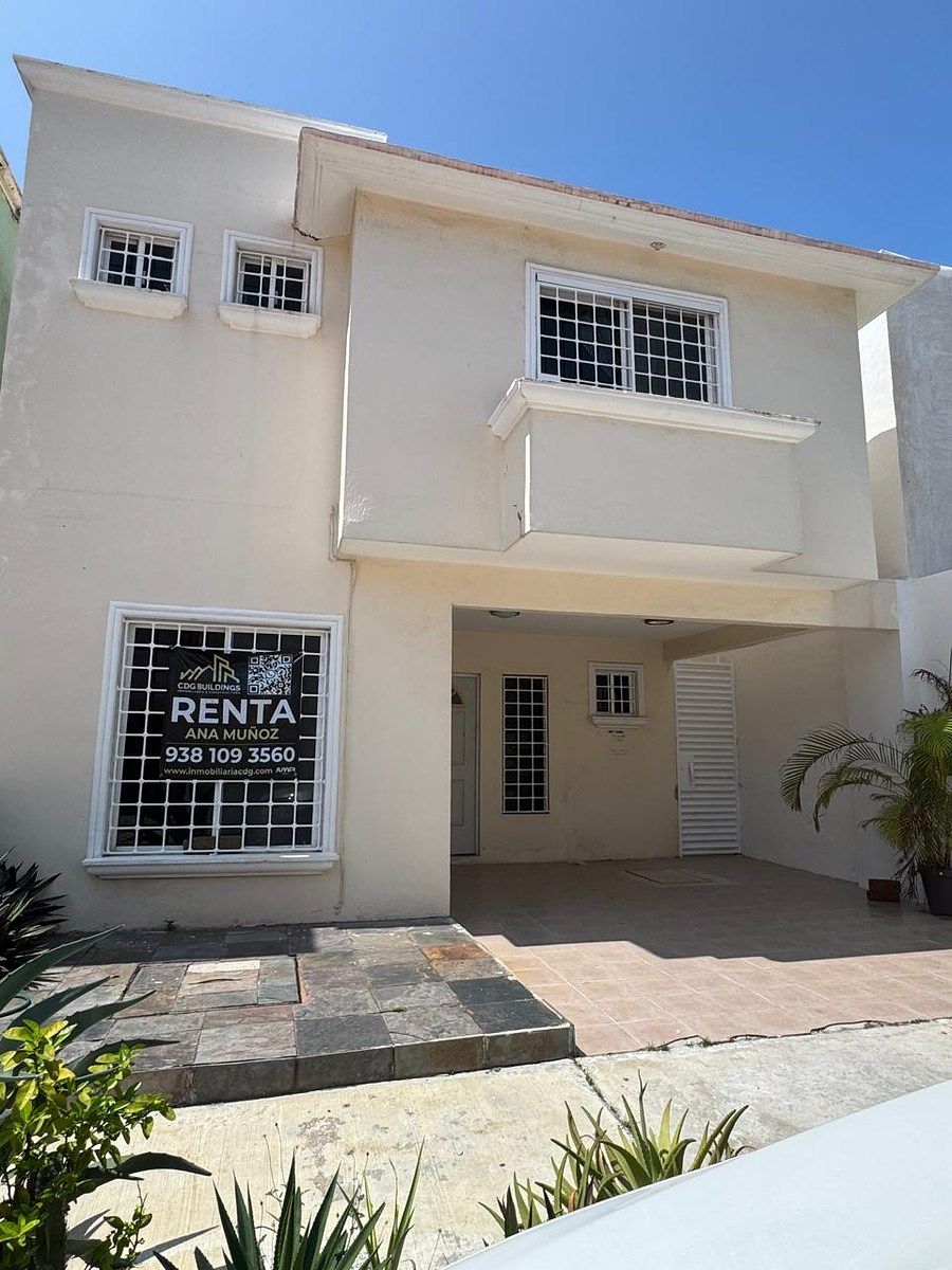 SE RENTA CASA EN FRACC. MISION DEL CARMEN, foto 1 de 12