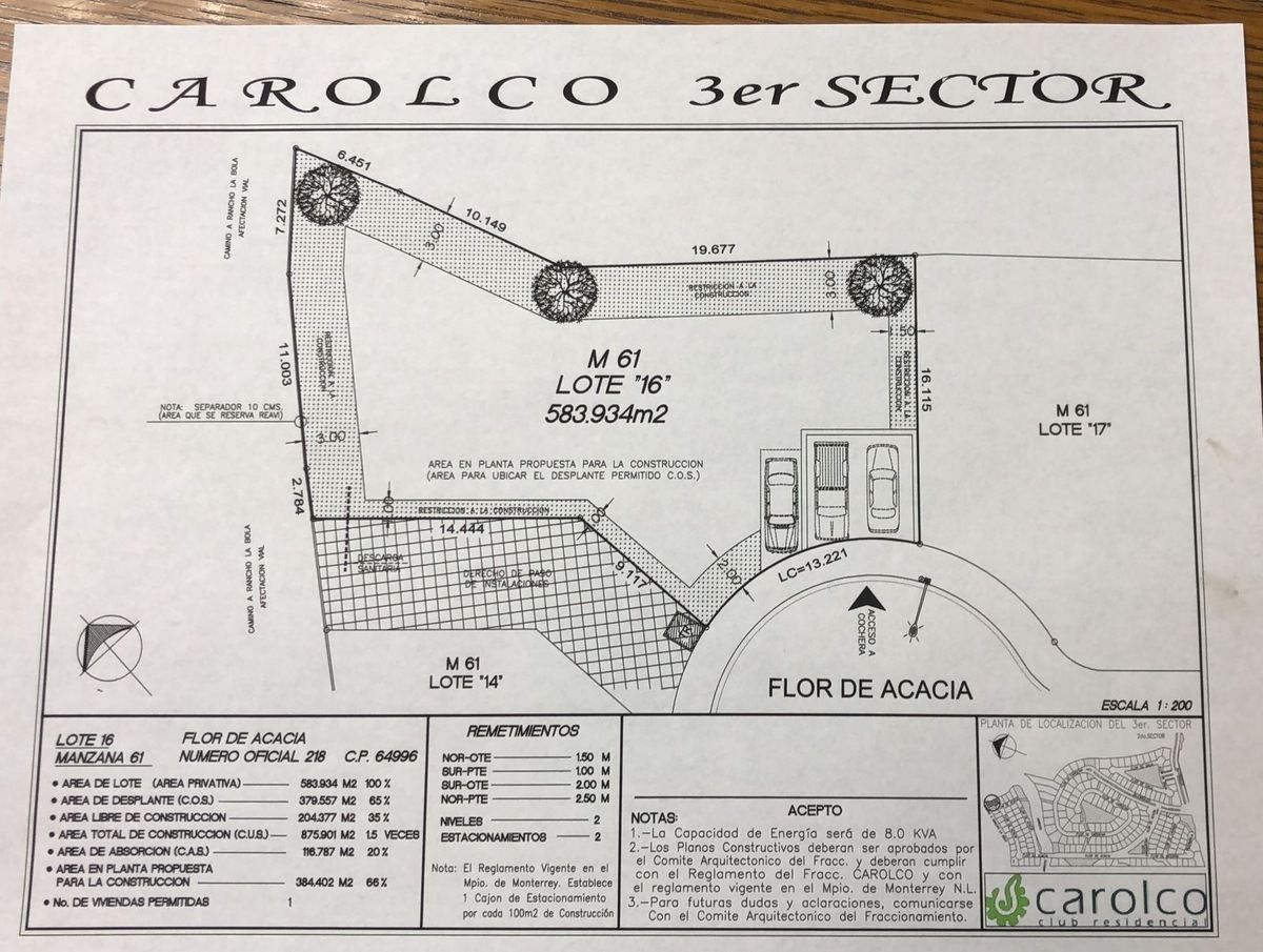 Lote em Carolco, Monterrey, foto 9 de 9