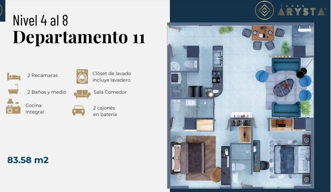 Apartment in Jardines Universidad, Zapopan, photo 11 of 12