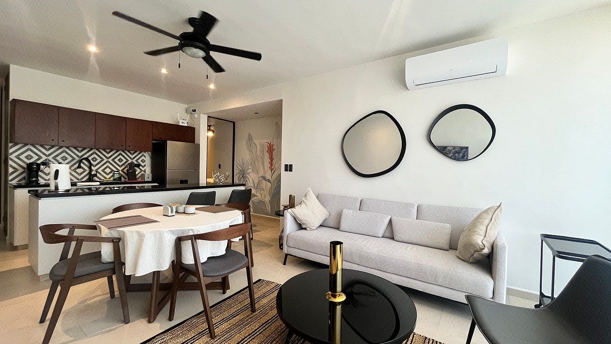Departamento De Lujo Amueblado En Renta | Privada Monné, Temozón Norte, foto 1 de 28