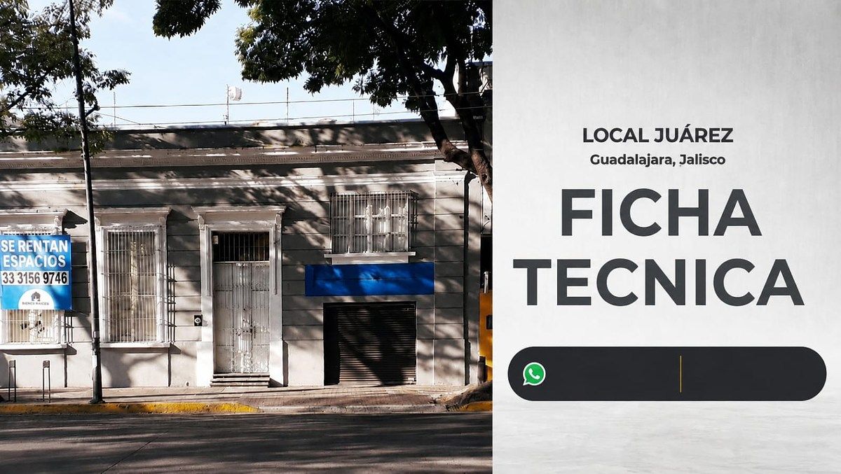ESPAÇO COMERCIAL PARA ALUGUEL 61,29 M² AV. JUÁREZ, CENTRO HISTÓRICO DE GUADALAJARA, foto 1 de 13