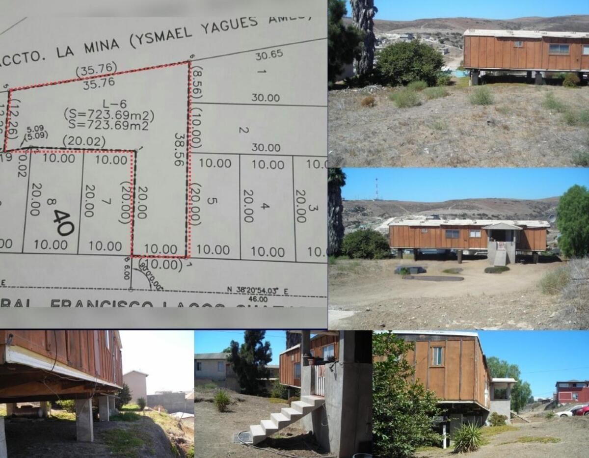 Terreno con traila en venta – Fraccionamiento Montecarlo, Rosarito, B.C., foto 1 de 12