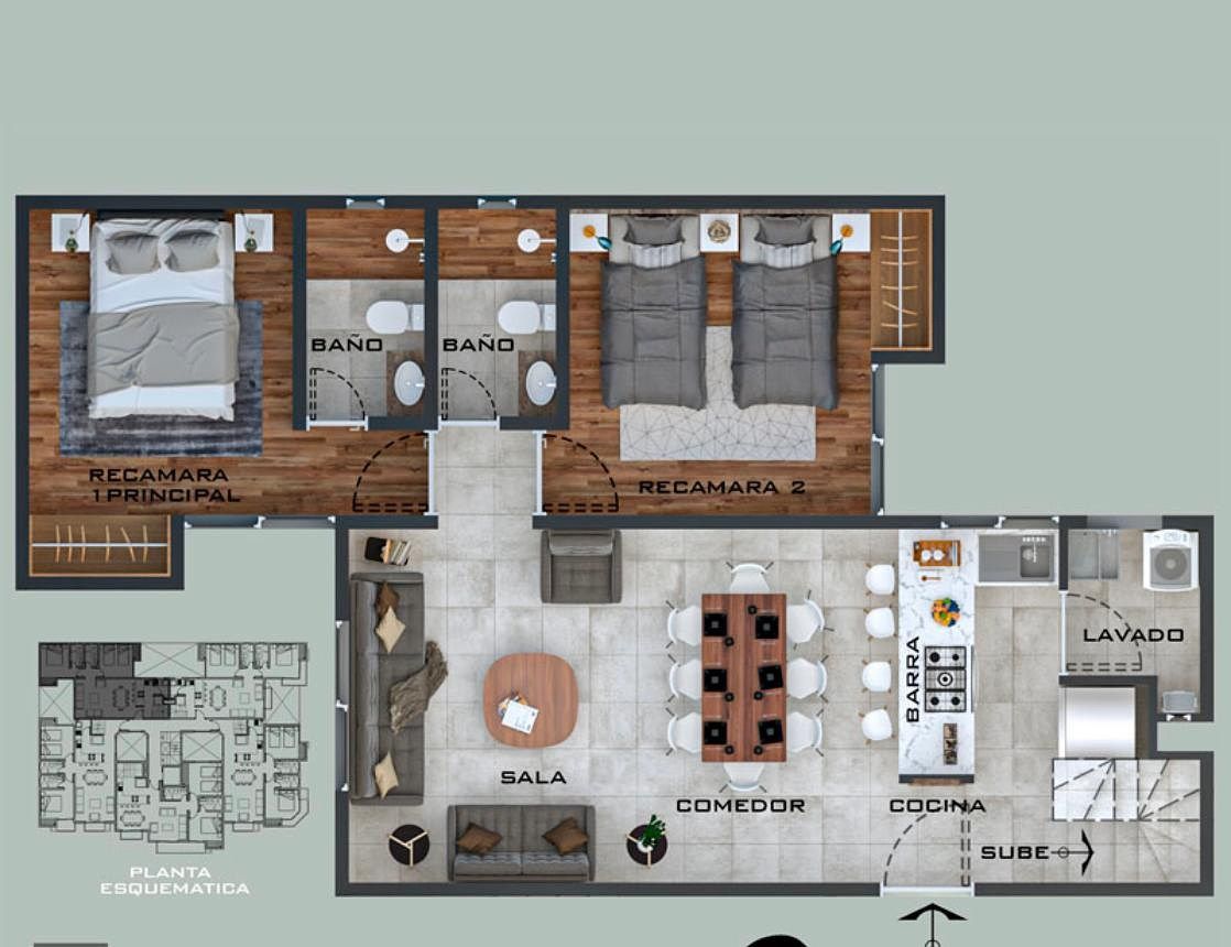 Apartamento em Portales Sur, Benito Juárez, foto 12 de 21