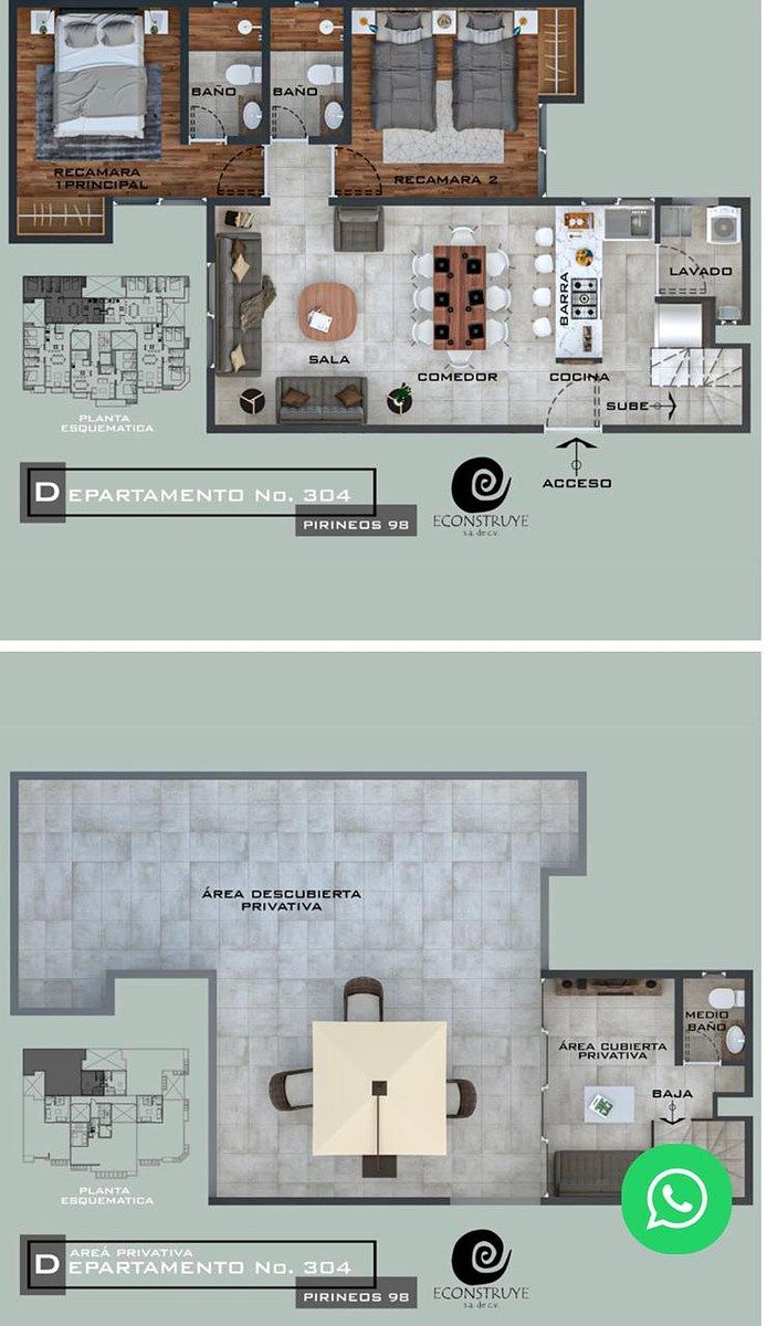 Apartamento em Portales Sur, Benito Juárez, foto 14 de 21