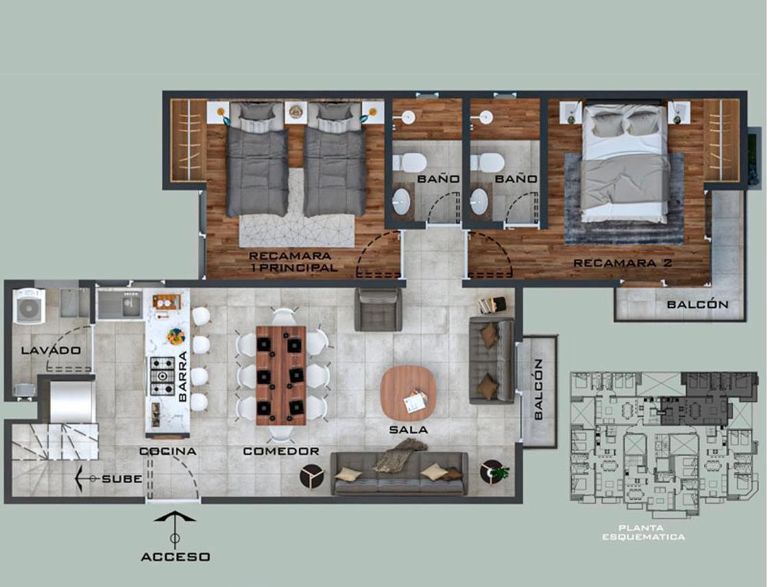 Apartamento em Portales Sur, Benito Juárez, foto 15 de 21