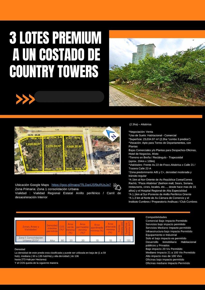 Lote em Altabrisa, Mérida, foto 3 de 3