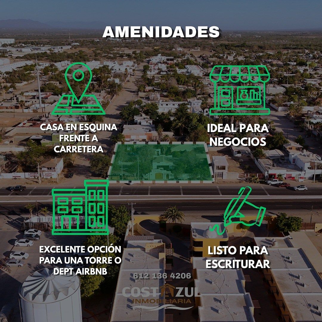 Lote comercial em Chametla, La Paz, foto 3 de 5