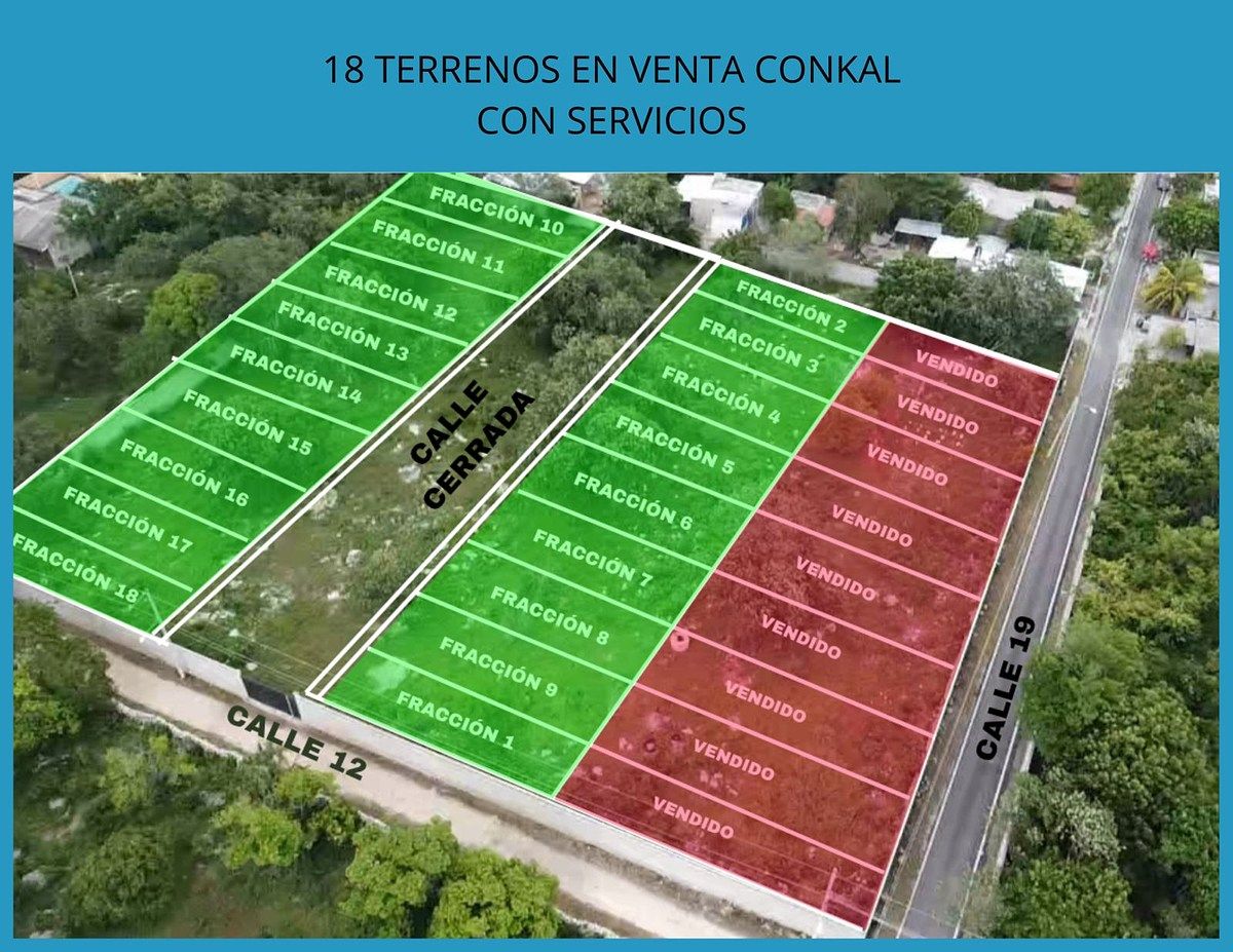 Preventa de Lotes Residenciales en Conkal, Yucatán - Fase 2 (Propiedad Privada), foto 1 de 5