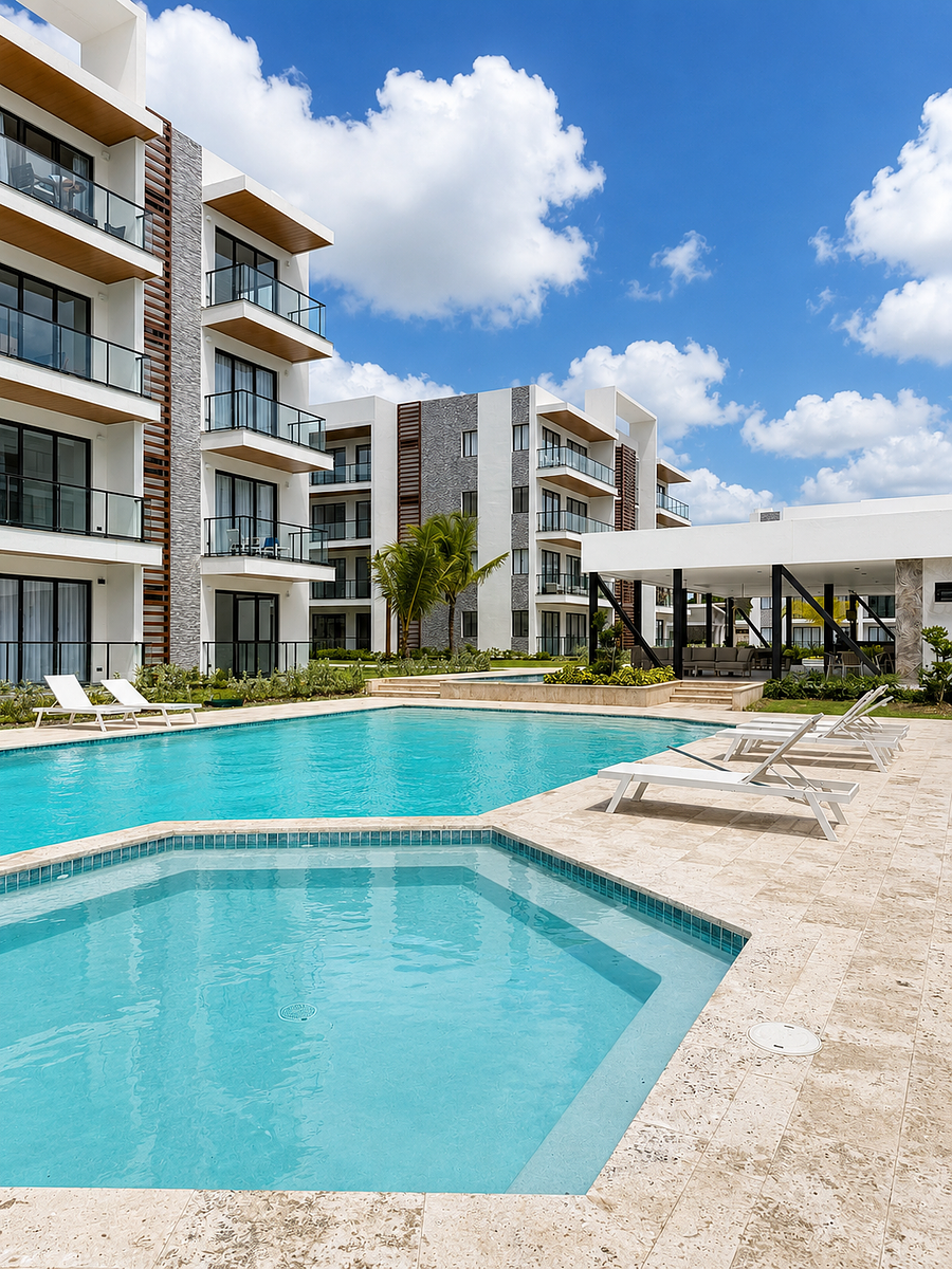 FURNISHED APARTMENT FOR RENT – THE TOWERS, VISTA CANA, photo 1 of 8