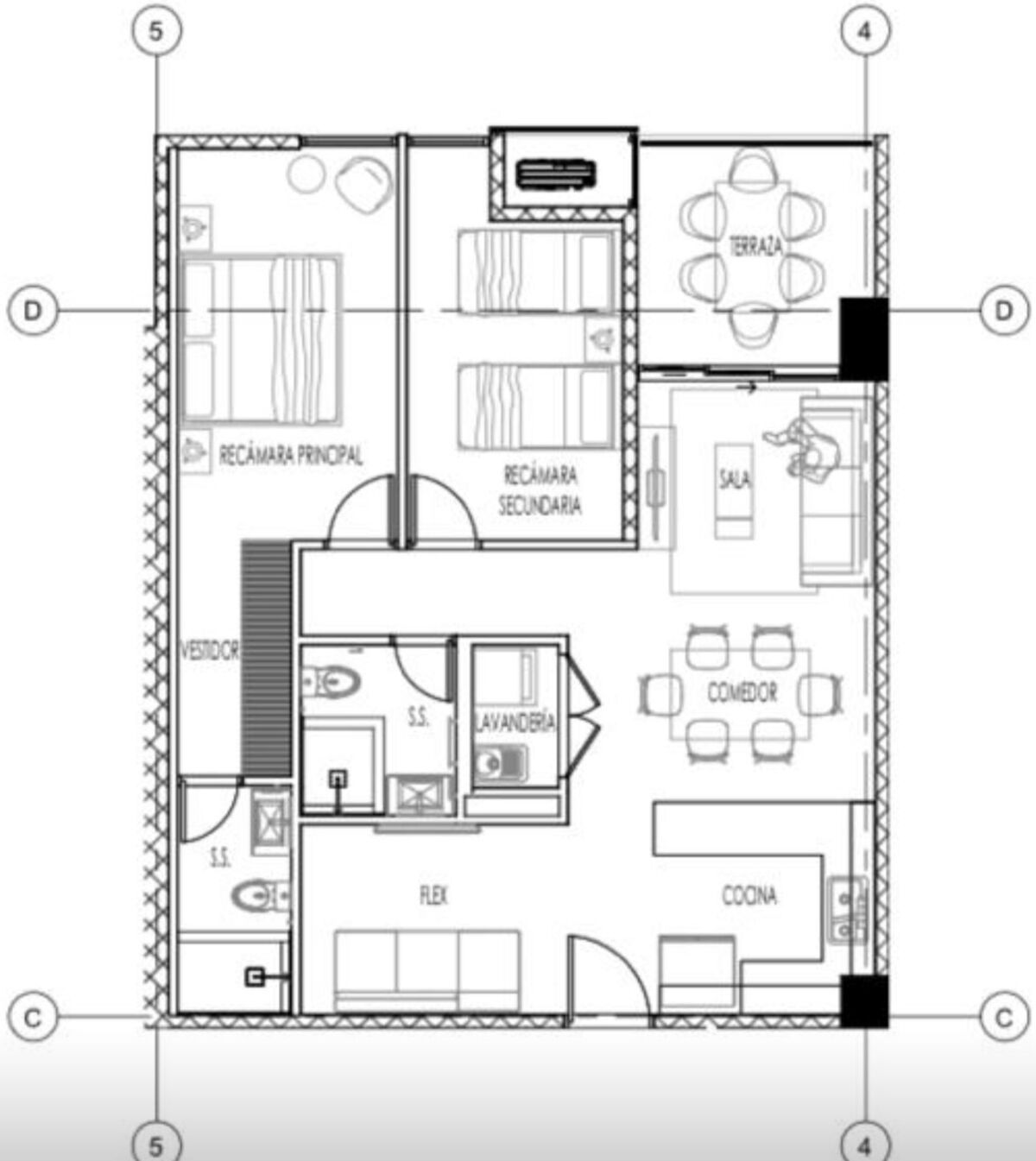 Apartamento em Santa María, Monterrey, foto 11 de 11