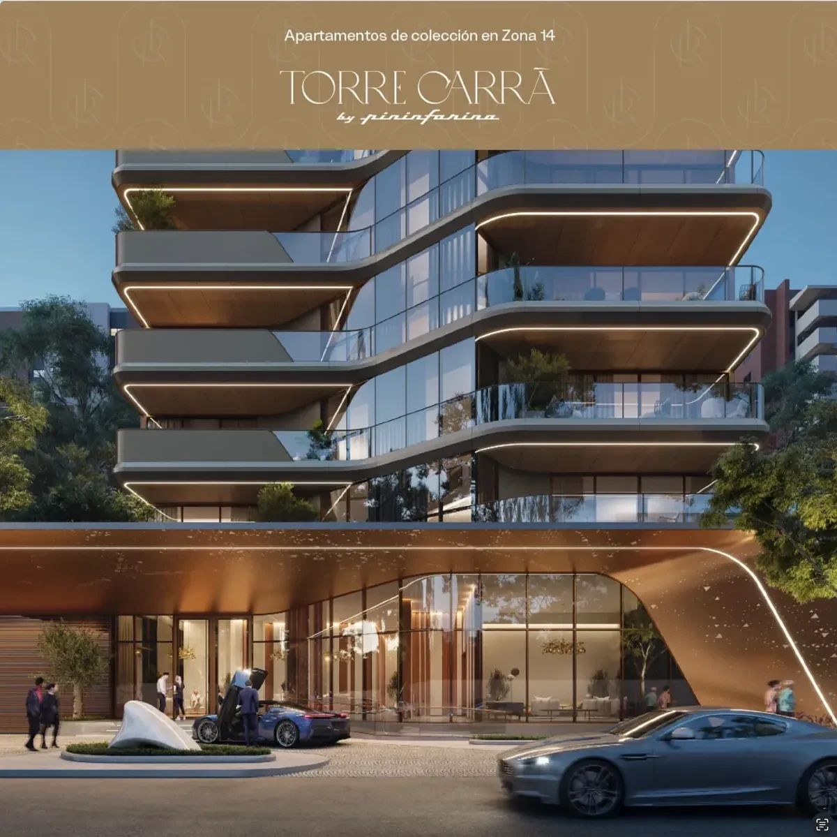 Apartamentos de Lujo en Venta en Torre Carrá by Pininfarina, Zona 14, foto 1 de 5