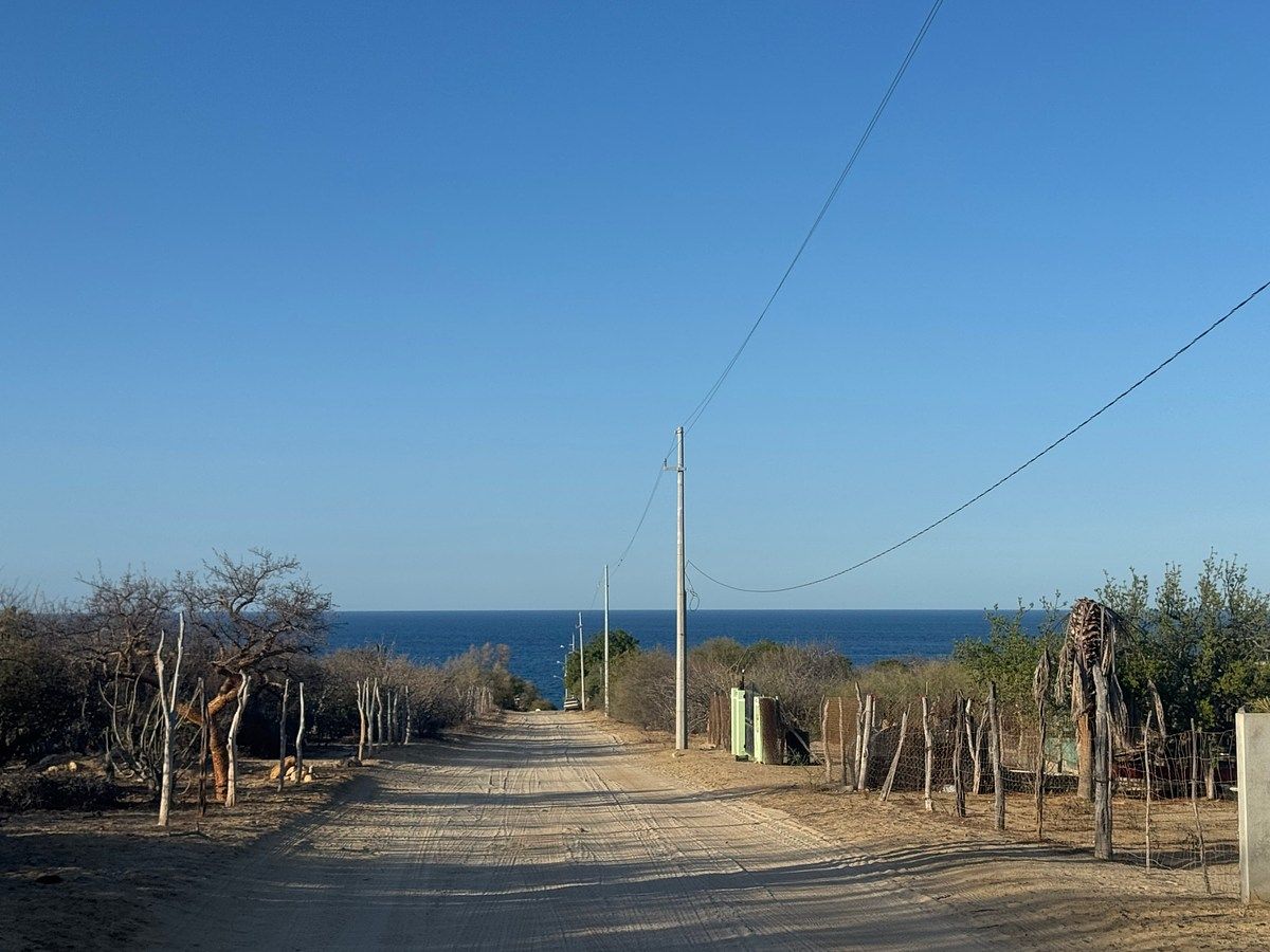 foto tomada frente del terreno hacia la playa, foto 7 de 17