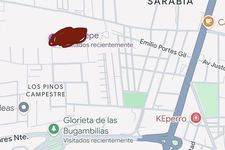 For sale land with house Campestre Los Pinos
