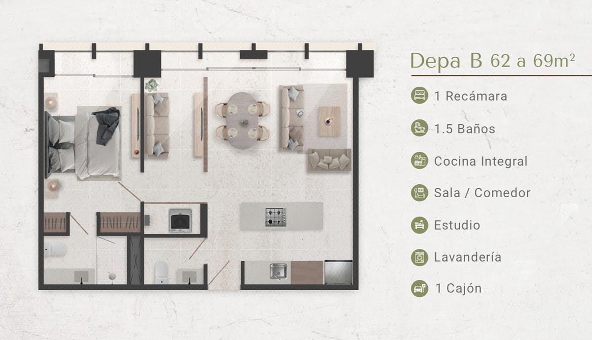 Apartamento em Virreyes Residencial, Zapopan, foto 13 de 19