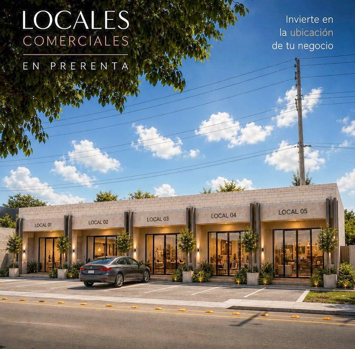 AV 128 ZONA DE PENSÕES LOCAIS COMERCIAIS EM PRÉ-RENTAL, foto 1 de 10