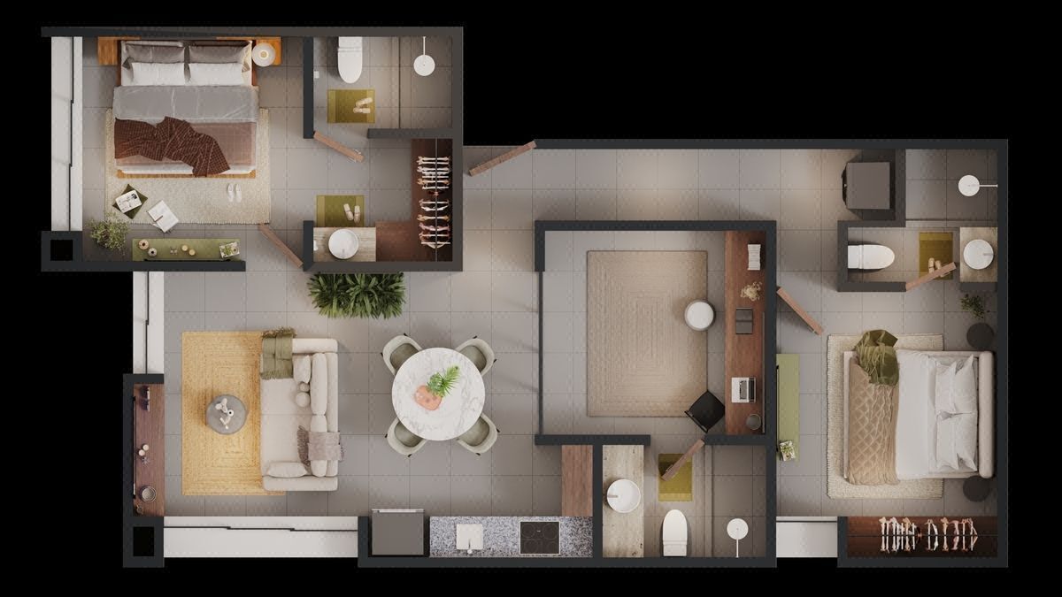 Apartamento em Temozón Norte, Mérida, foto 14 de 21