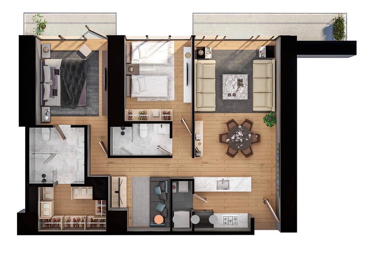 Apartamento em Santa Fe, Álvaro Obregón, foto 12 de 26