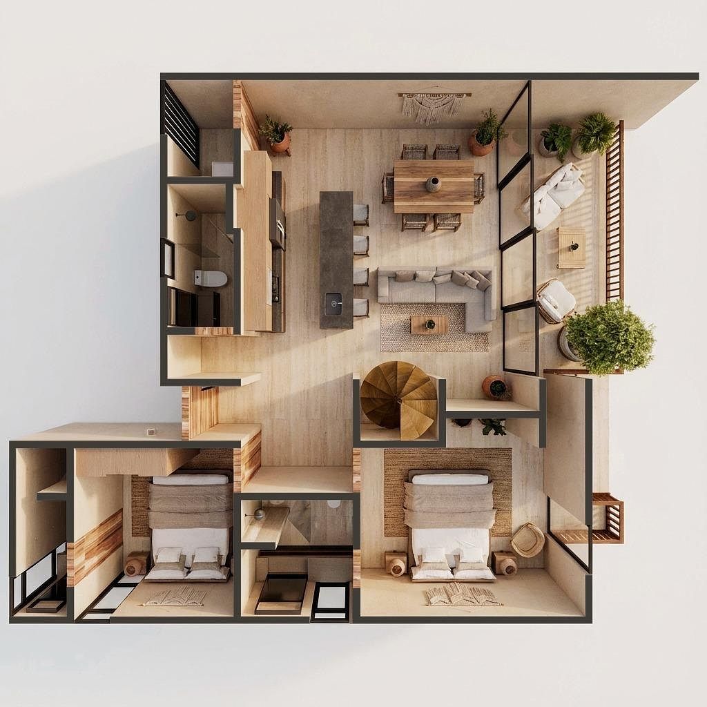 Apartamento em Akumal, Tulum, foto 3 de 12