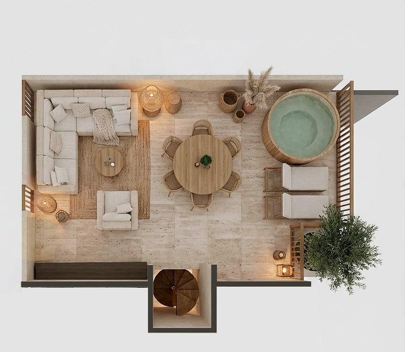 Apartamento em Akumal, Tulum, foto 6 de 12