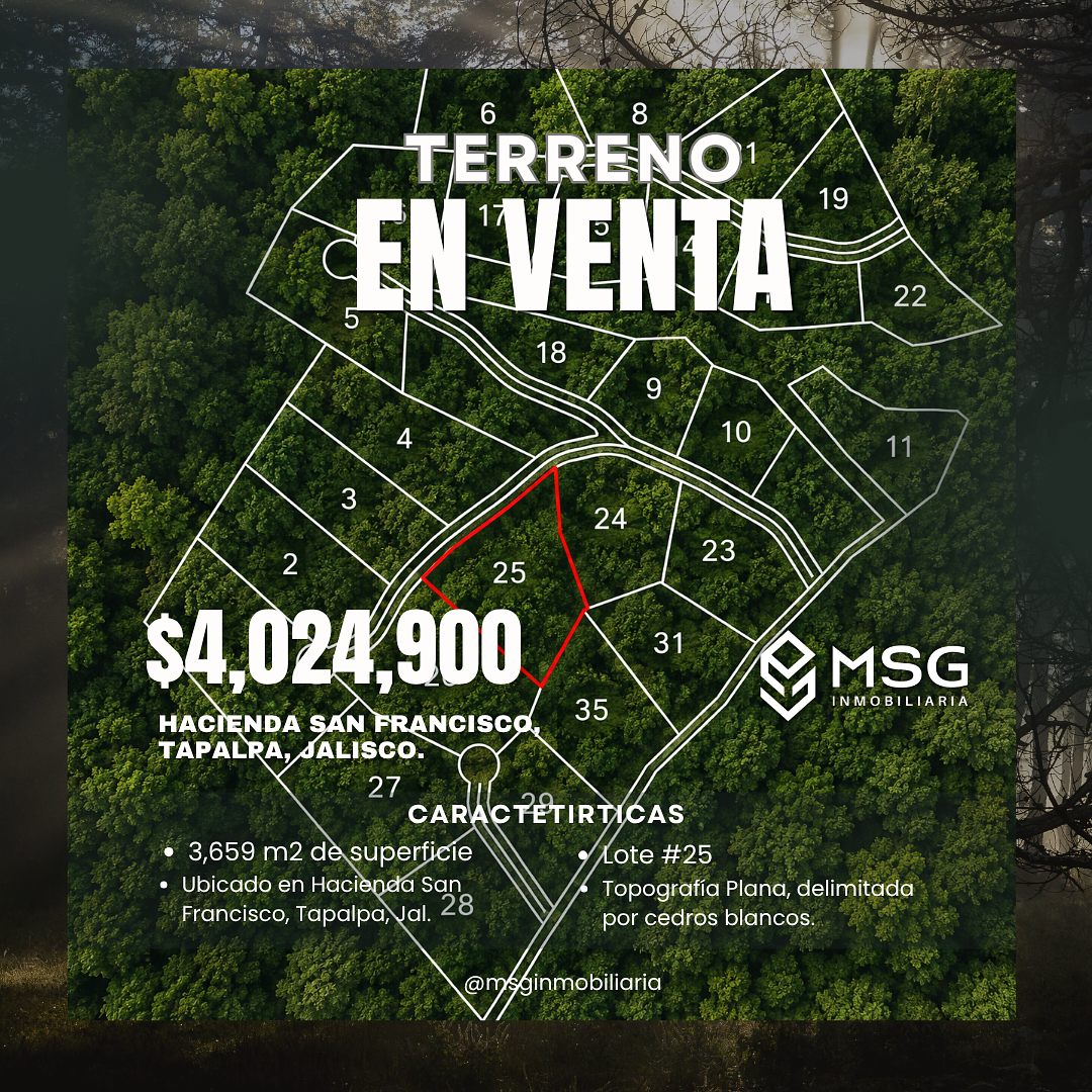 Lote em Los Espinos, Tapalpa, foto 2 de 7