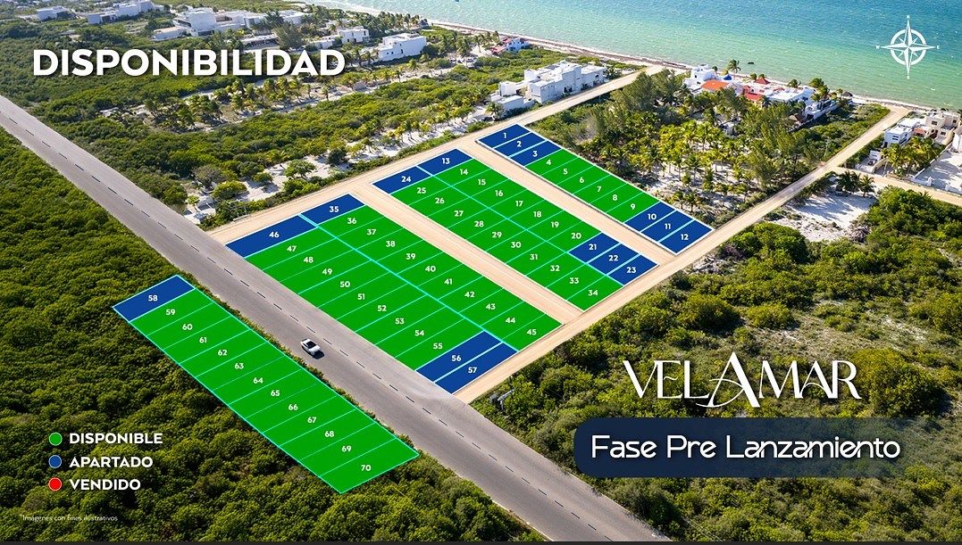 Lote em Chicxulub Puerto, Progreso, foto 3 de 16