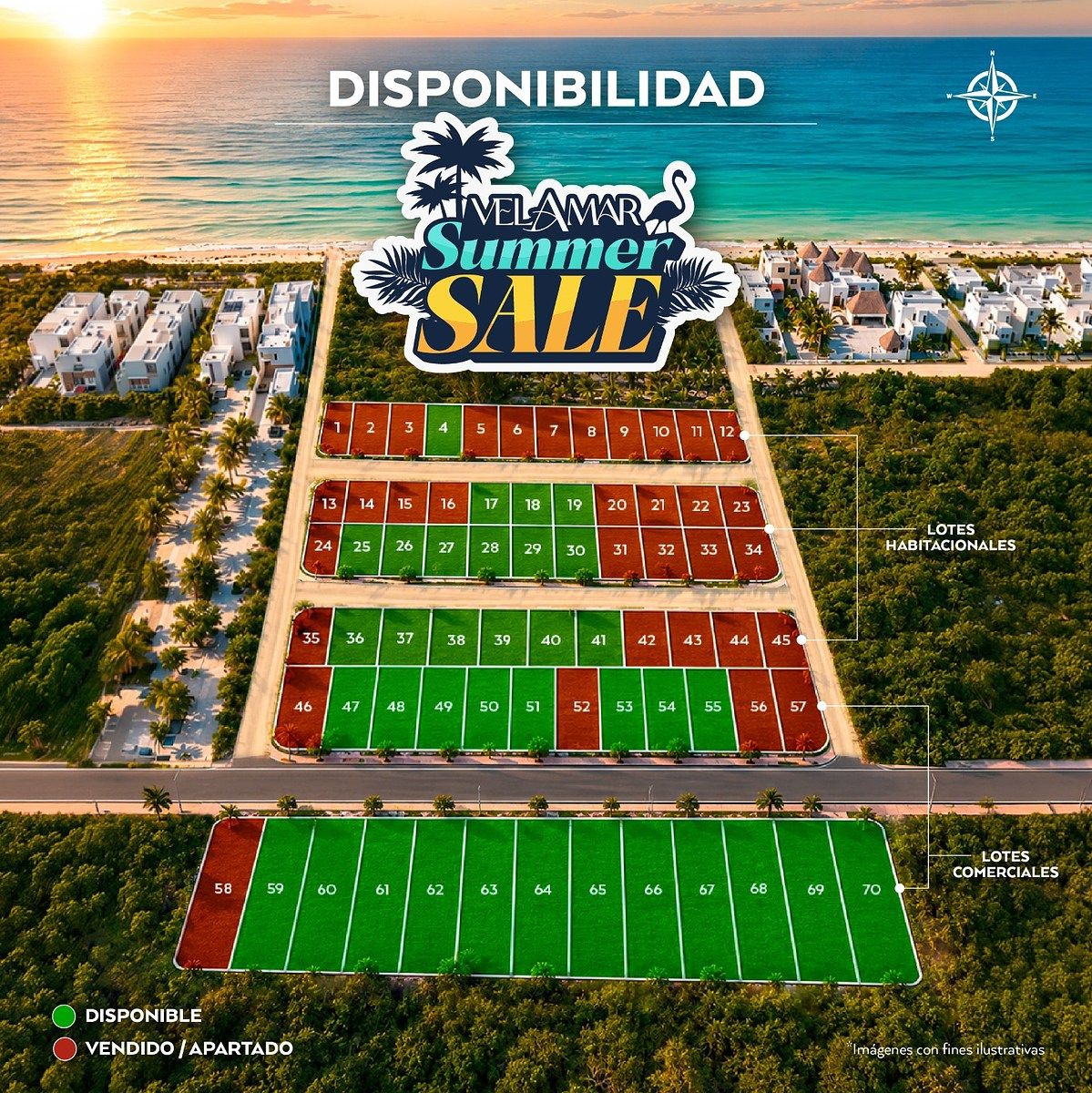 Terreno en Venta en Velamar, Uaymitún, foto 1 de 14