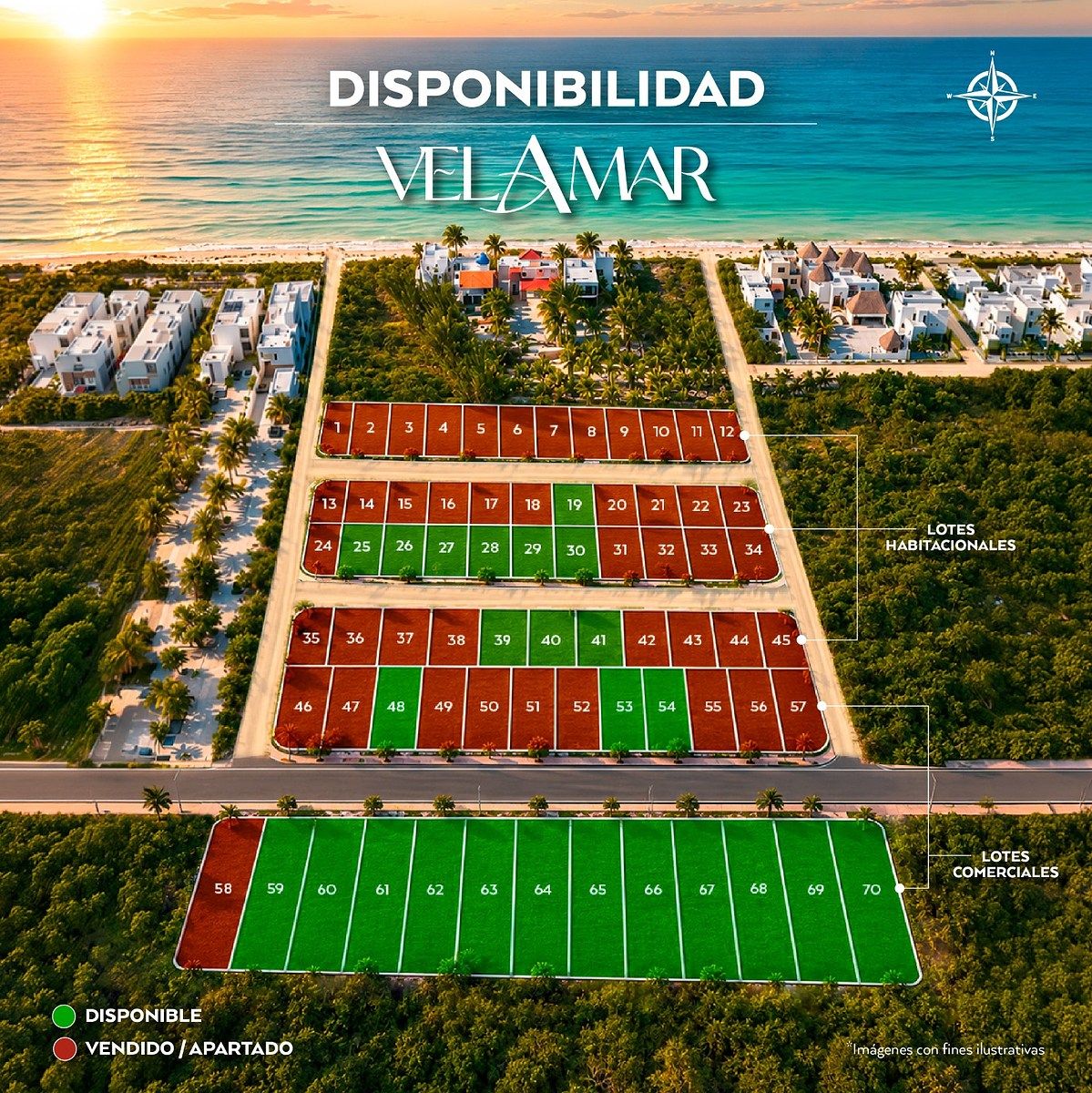 Lote em Chicxulub Puerto, Progreso, foto 2 de 15
