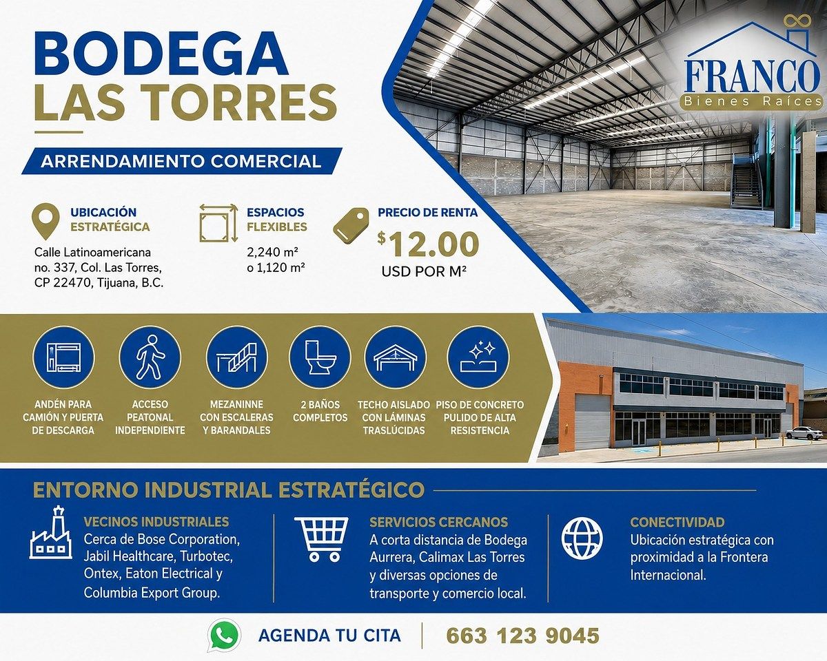 Bodega comercial en Las Torres, Tijuana, foto 5 de 24