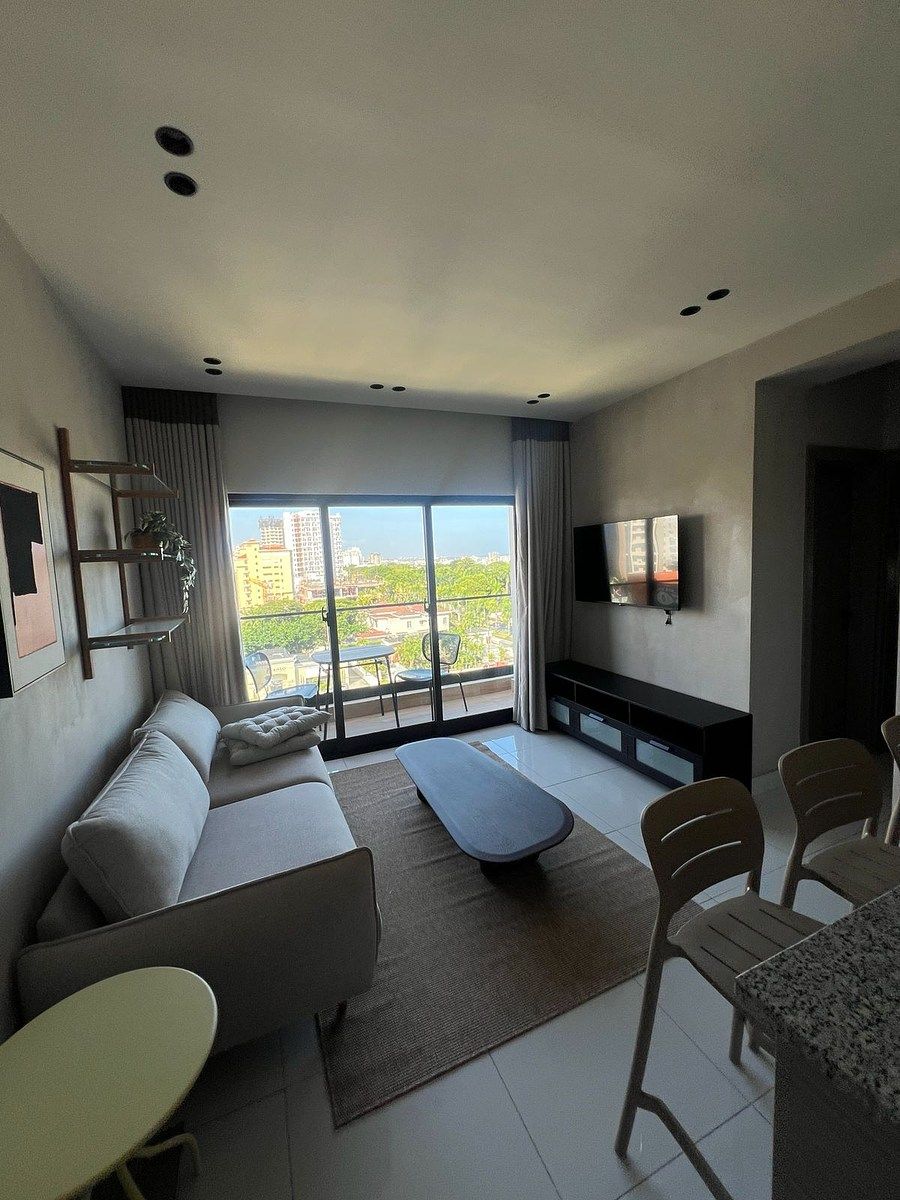 Apartamento amueblado a pasos de la PUCMM, foto 1 de 12